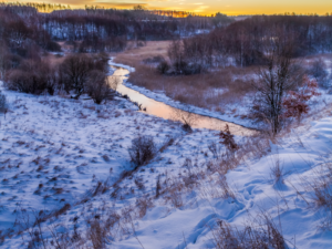 Minnesota winter in Lincoln County